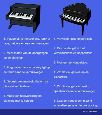 piano verhuizen infographic